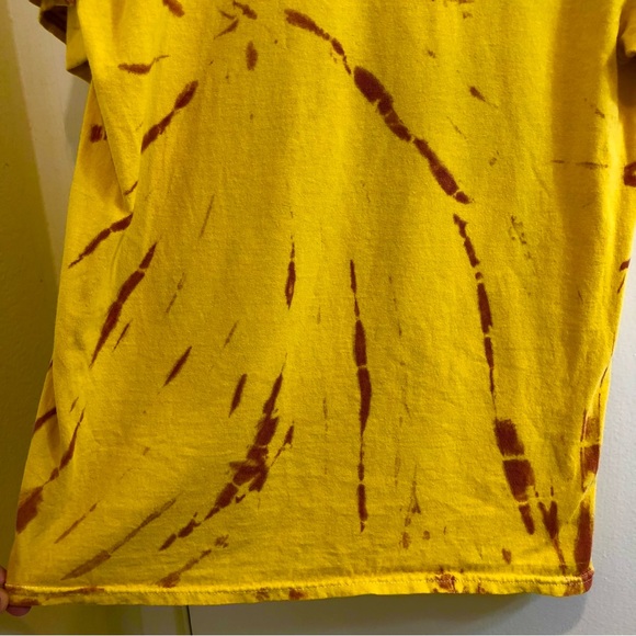 Sublime Short Sleeve Tie-Dye T-Shirt Flaming Sun Mushroom Long Beach Size Small. - Picture 11 of 12